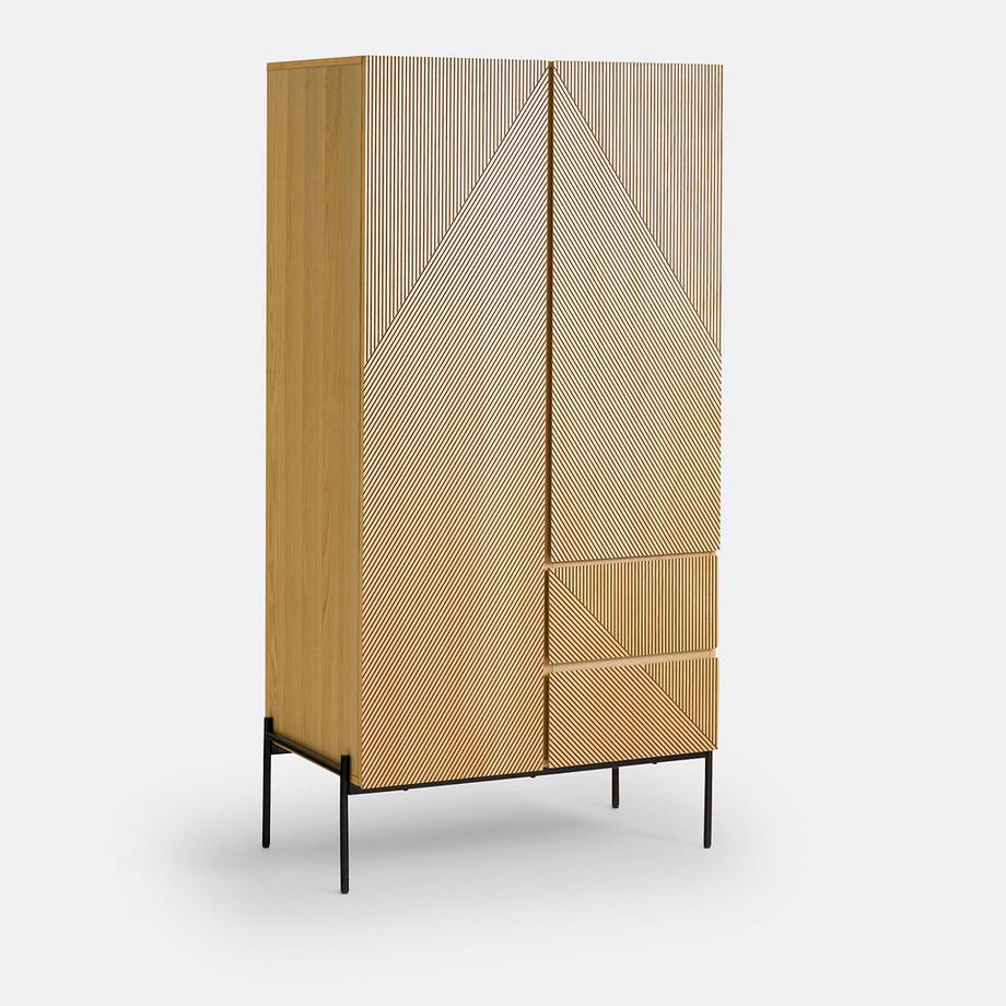 Kleiderschrank Lodge mit 2 Türen