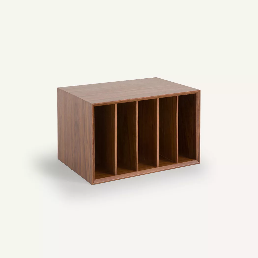 AM.PM - Vinyl-Möbel Archivita XL, One Size, Braun