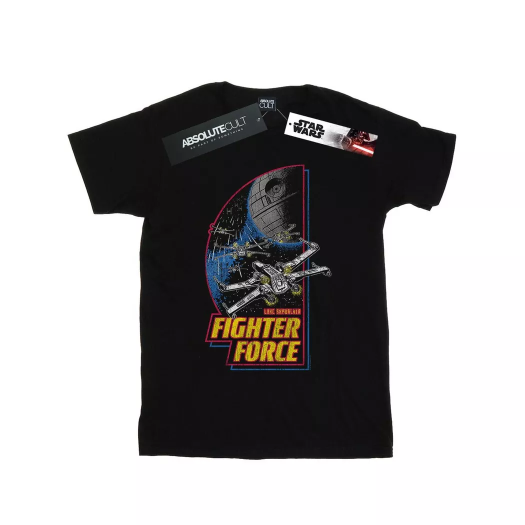 STAR WARS - Fighter Force TShirt, für Herren, Schwarz, Größe XXL