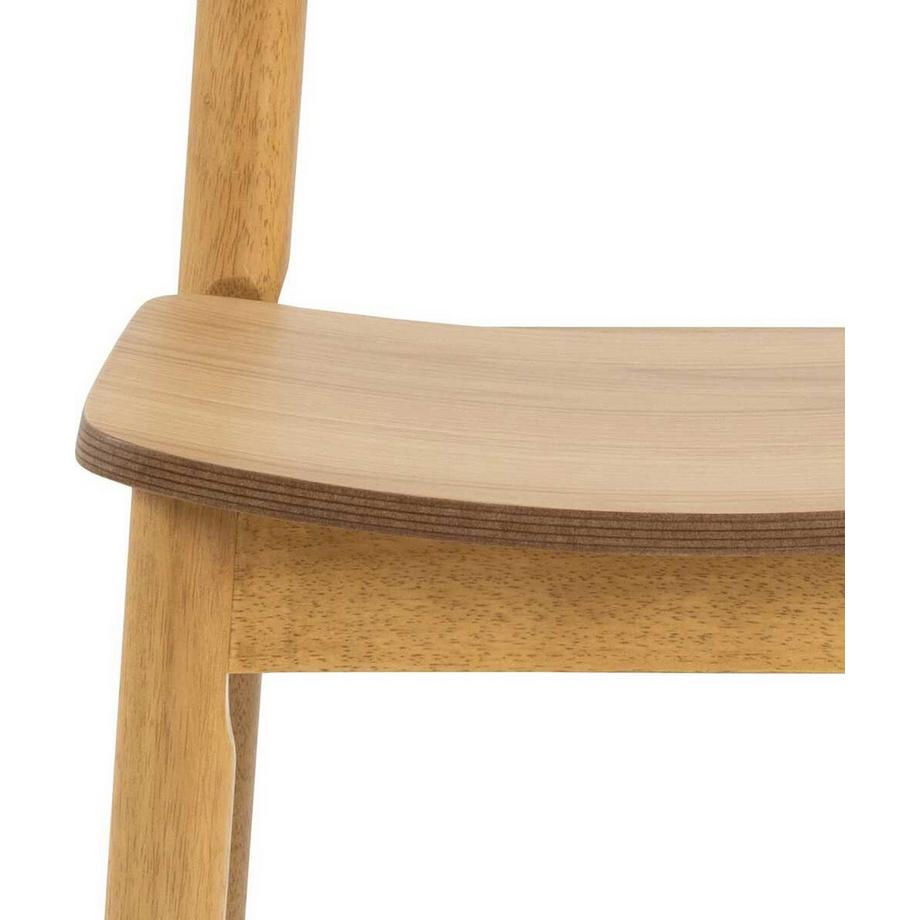 mutoni Chaise de salle à manger Lorendale nature (1 pièce)  
