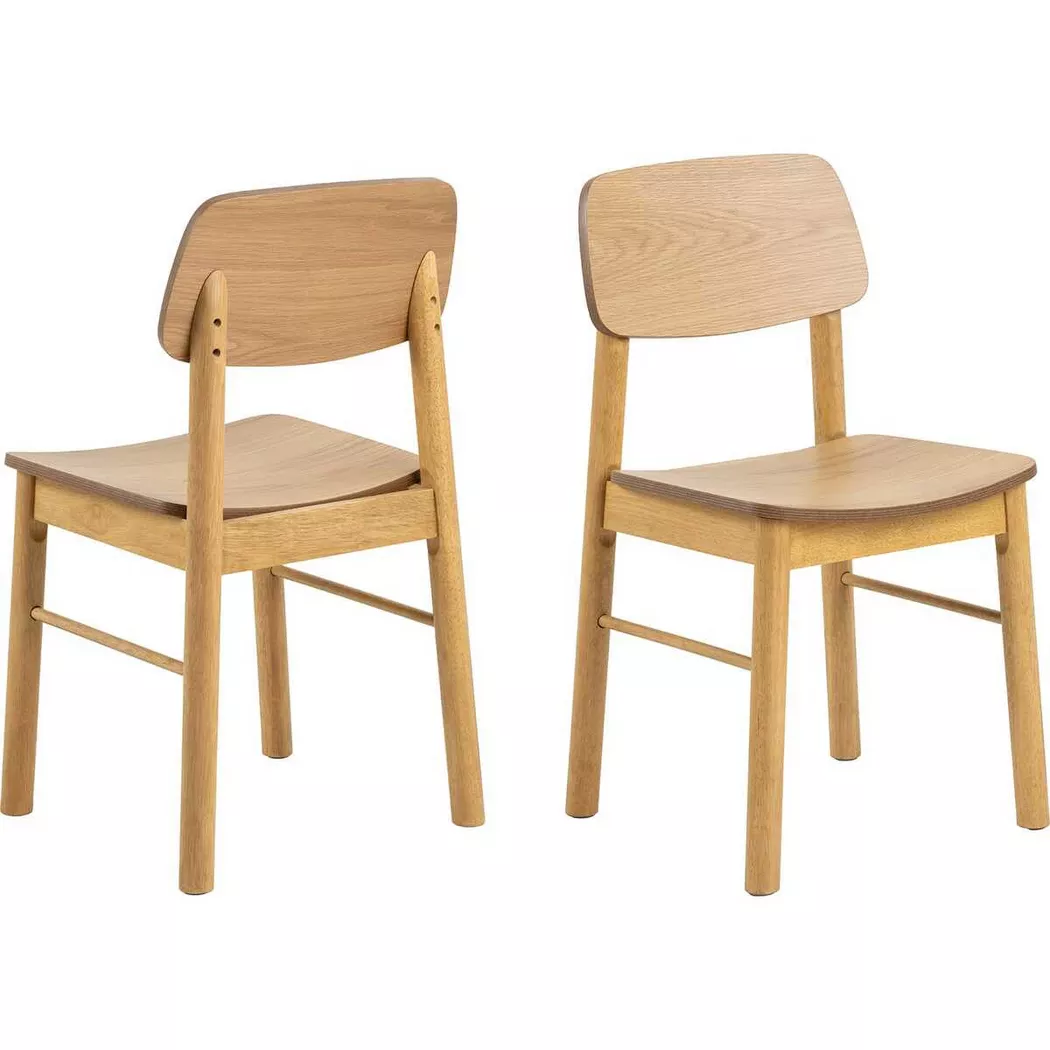 mutoni - Esszimmerstuhl Lorendale natur (1 Stück), One Size, Braun