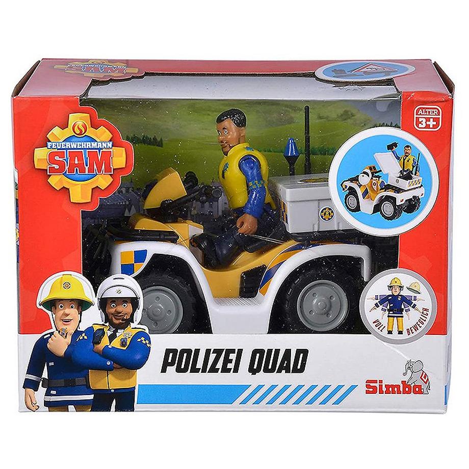 Hasbro Feuerwehrmann Sam Polizei Quad  