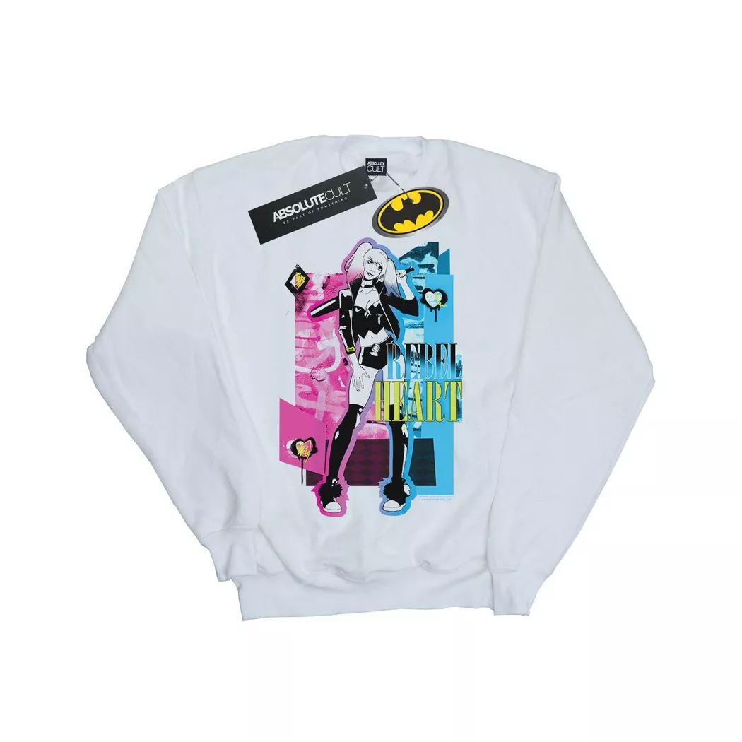 DC COMICS - Sweatshirt, 116, Weiss