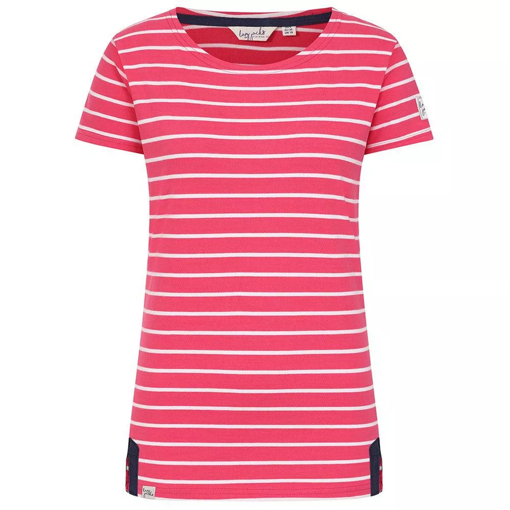 Lazy Jacks - Oberteil,  Bretonisch, für Damen, Rot Bunt, Größe XL