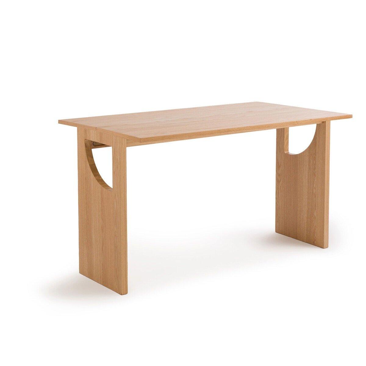 La Redoute Intérieurs Table console plaqué chêne  