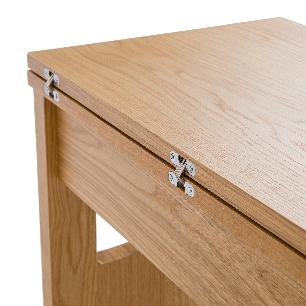 La Redoute Intérieurs Table console plaqué chêne  