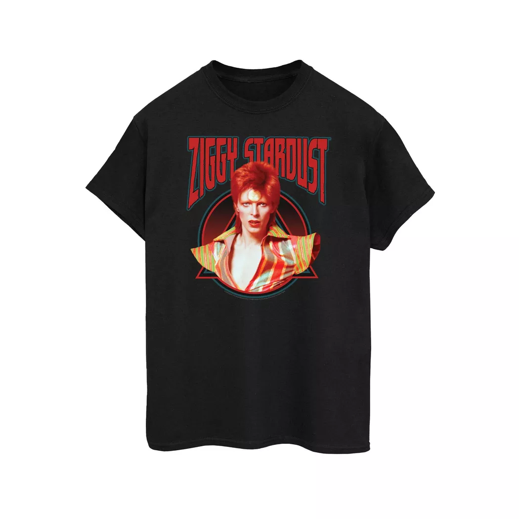 David Bowie - TShirt, für Damen, Schwarz, Größe XL