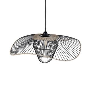 Beliani Lampe suspension en Métal Rustique LUNGA  