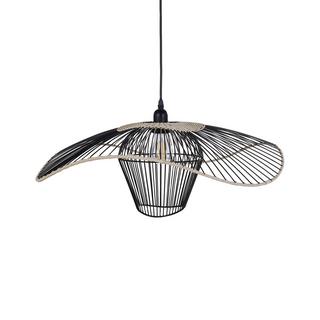 Beliani Lampe suspension en Métal Rustique LUNGA  