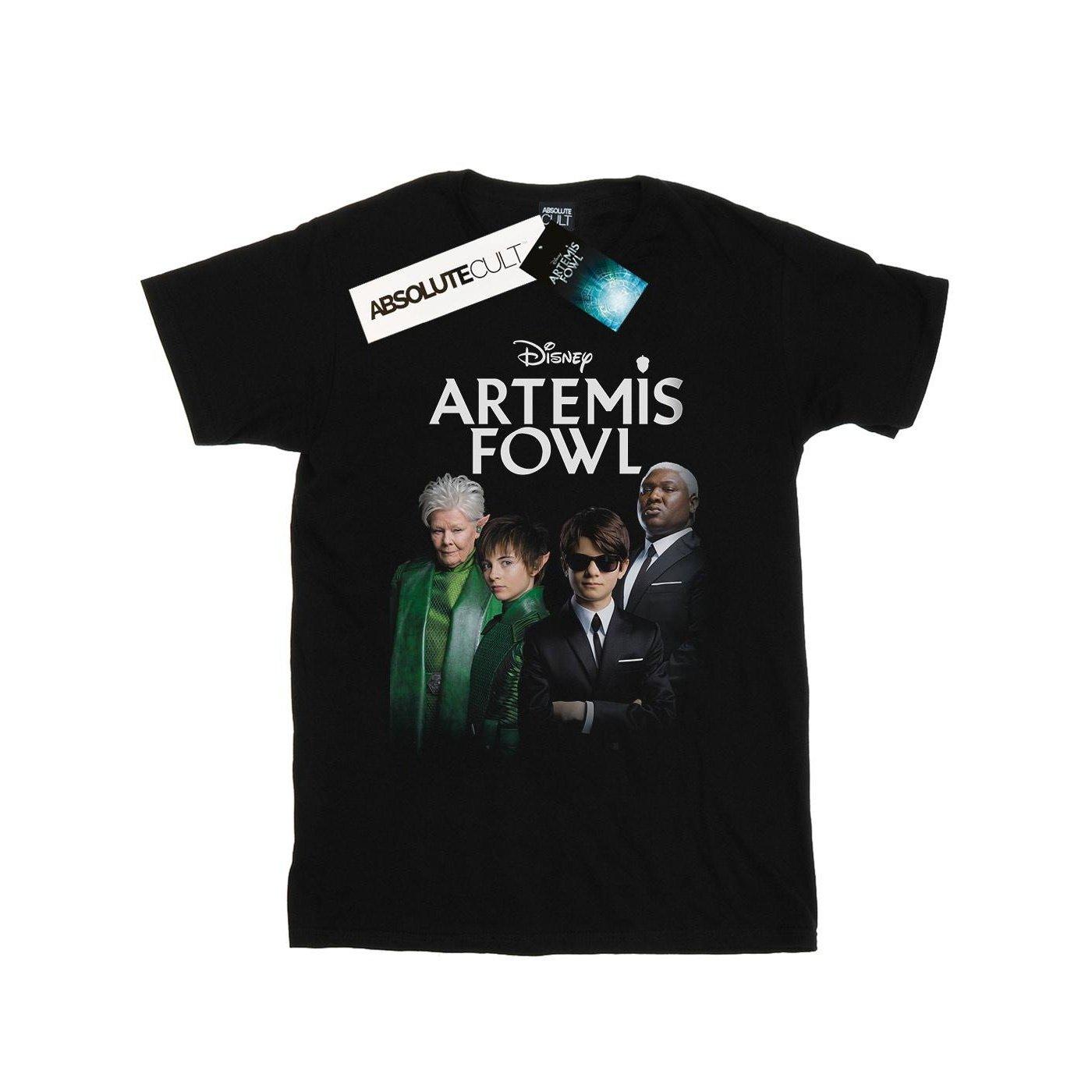 Image of Artemis Fowl Group Photo Tshirt Herren Schwarz S