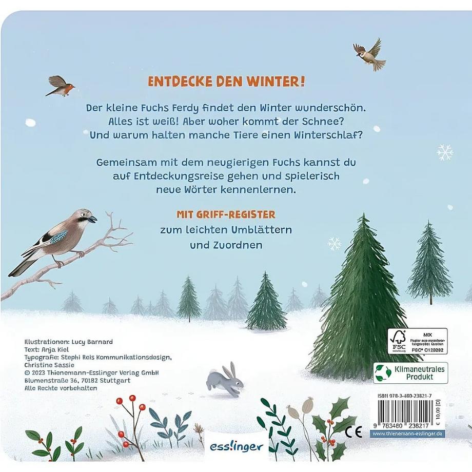 Mein erstes Jahreszeitenbuch: Ferdy, der kleine Fuchs Kiel, Anja; Barnard, Lucy (Illustrationen) Gebundene Ausgabe 