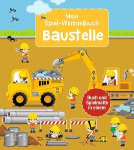 Mein Spiel-Wimmelbuch: Baustelle Kein Autor Copertina rigida 