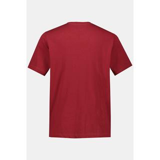 JP1880  T-shirt basic di cotone pettinato con scollo a girocollo, disponibile fino alla taglia 8XL 