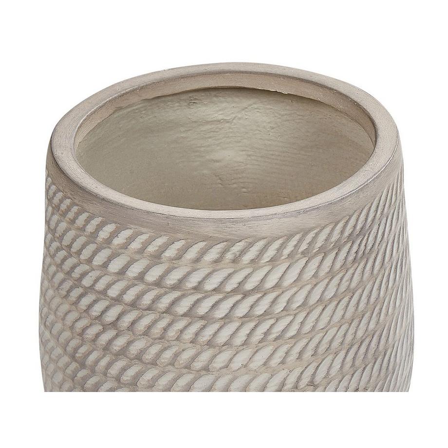 Beliani Vaso per piante en Fibra d'argilla Rustico LIVADIA  