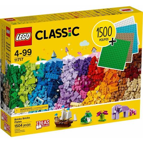 LEGO®  LEGO Classic Extragrosse Steinebox mit Bauplatten 11717 