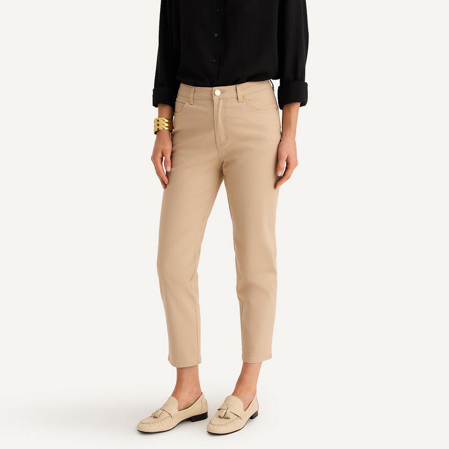 La Redoute Collections Pantalone 7/8 Cotone Stretch  