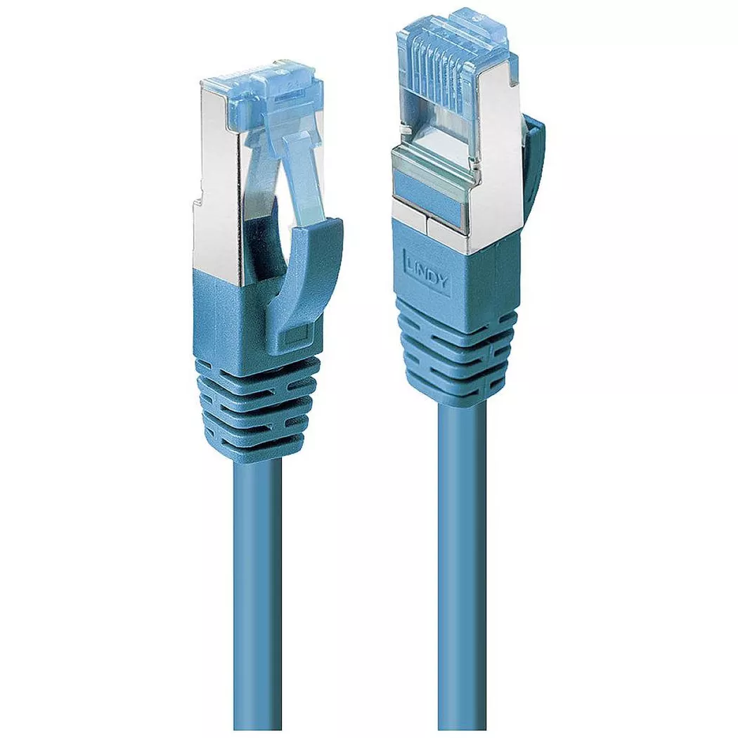 Lindy 47154 Netzwerkkabel Blau 15 m Cat6a S/FTP (S-STP)