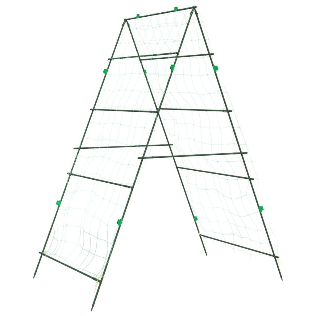 VidaXL Treillis de jardin acier  