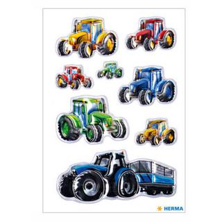 HERMA  HERMA Tractors Race adhésif pour enfant 