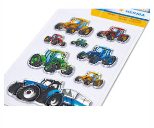 HERMA  HERMA Tractors Race adhésif pour enfant 