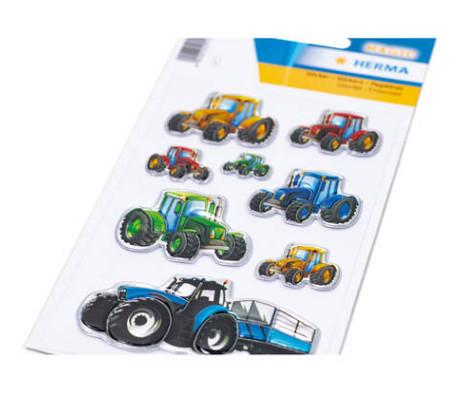 HERMA  HERMA Tractors Race adhésif pour enfant 