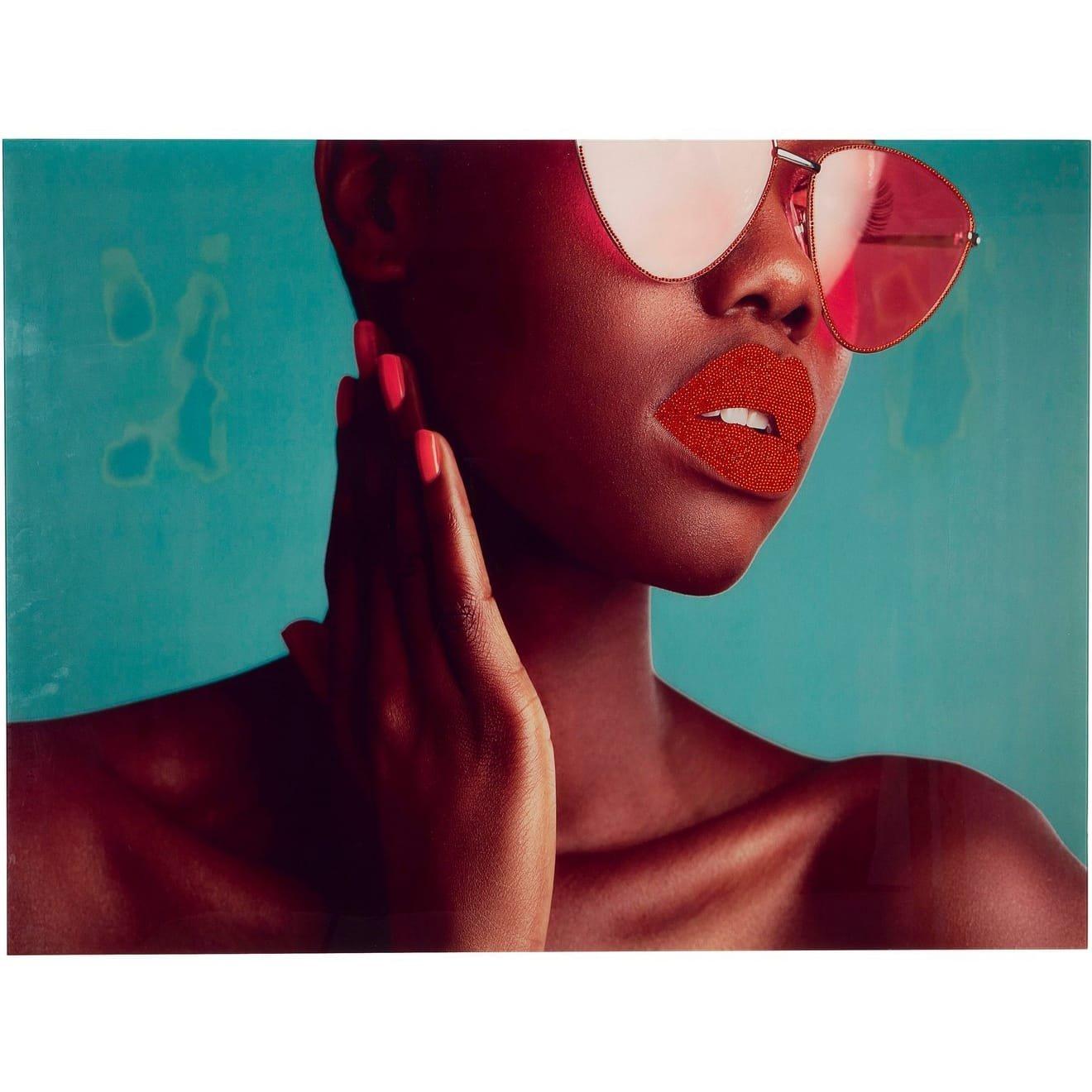 Image of Gemälde Plexa Red 120x90 Gemälde Plexa Red 120x90