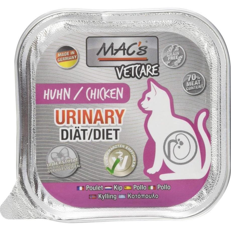 MACS  CAT Vetcare Urinary Huhn (Schale) 