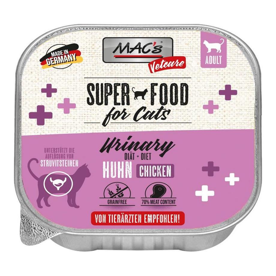 MACS  CAT Vetcare Urinary Huhn (Schale) 