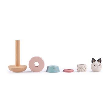 Jeu d'empilage chat, Après la Pluie, Moulin Roty