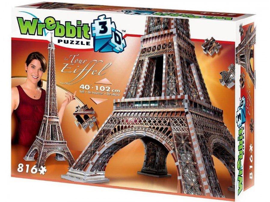 Wrebbit 3D  3D Puzzle La Tour Eiffel (816) 