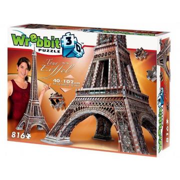 Wrebbit Wrebbit 3D Puzzle - La Tour Eiffel (816)