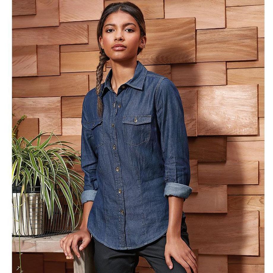 PREMIER Denim Bluse  