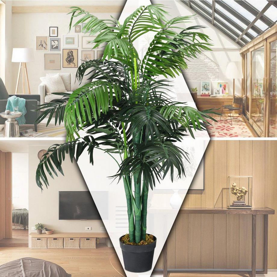 Northix  Plante artificielle palmier artificiel utilisable 110cm/150cm-110cm 
