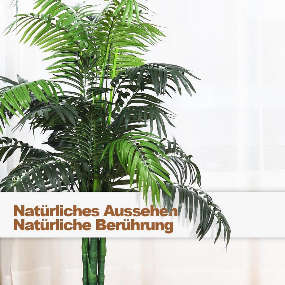 Northix  Plante artificielle palmier artificiel utilisable 110cm/150cm-110cm 