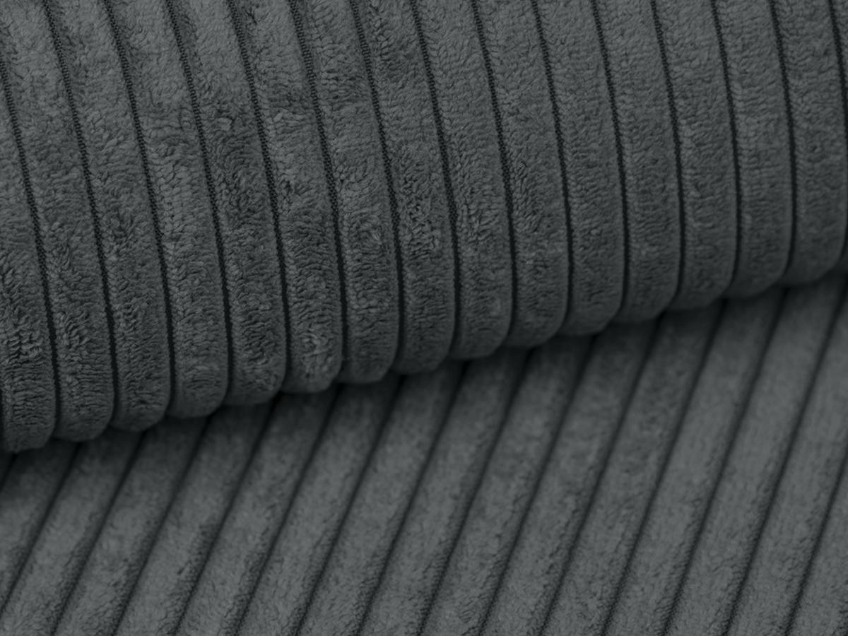 PASCAL MORABITO Sessel - Cord - Anthrazit - AMELIA  