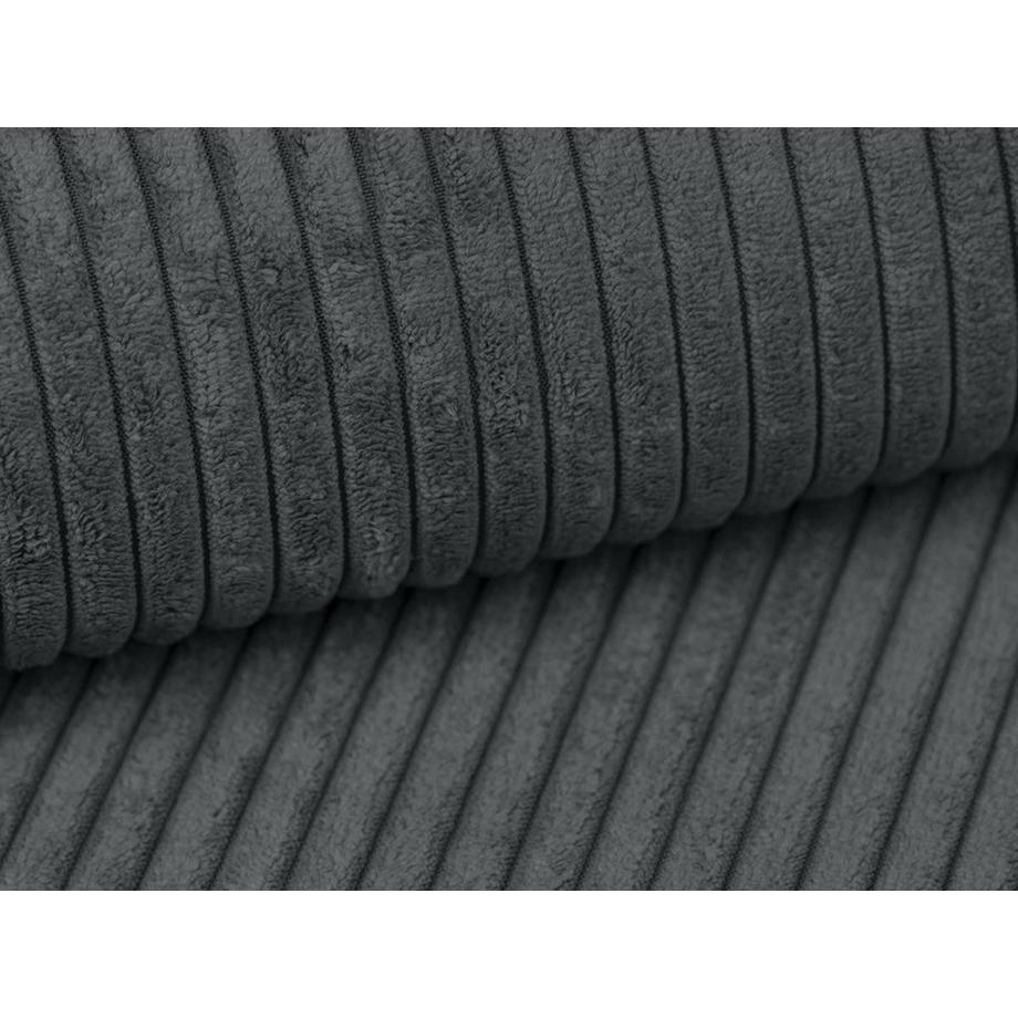 PASCAL MORABITO Sessel - Cord - Anthrazit - AMELIA  