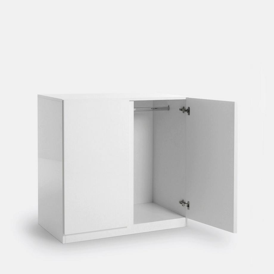 La Redoute Intérieurs Schrank Leo mit 2 Türen und Kleiderstange  