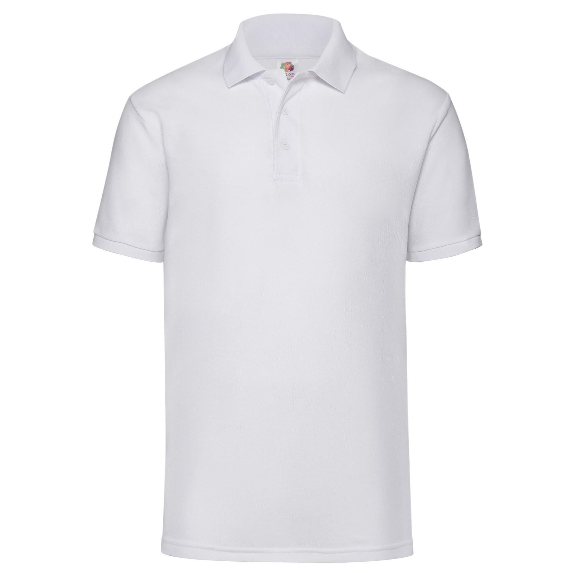 Image of 6535 Poloshirt Herren Weiss 3XL