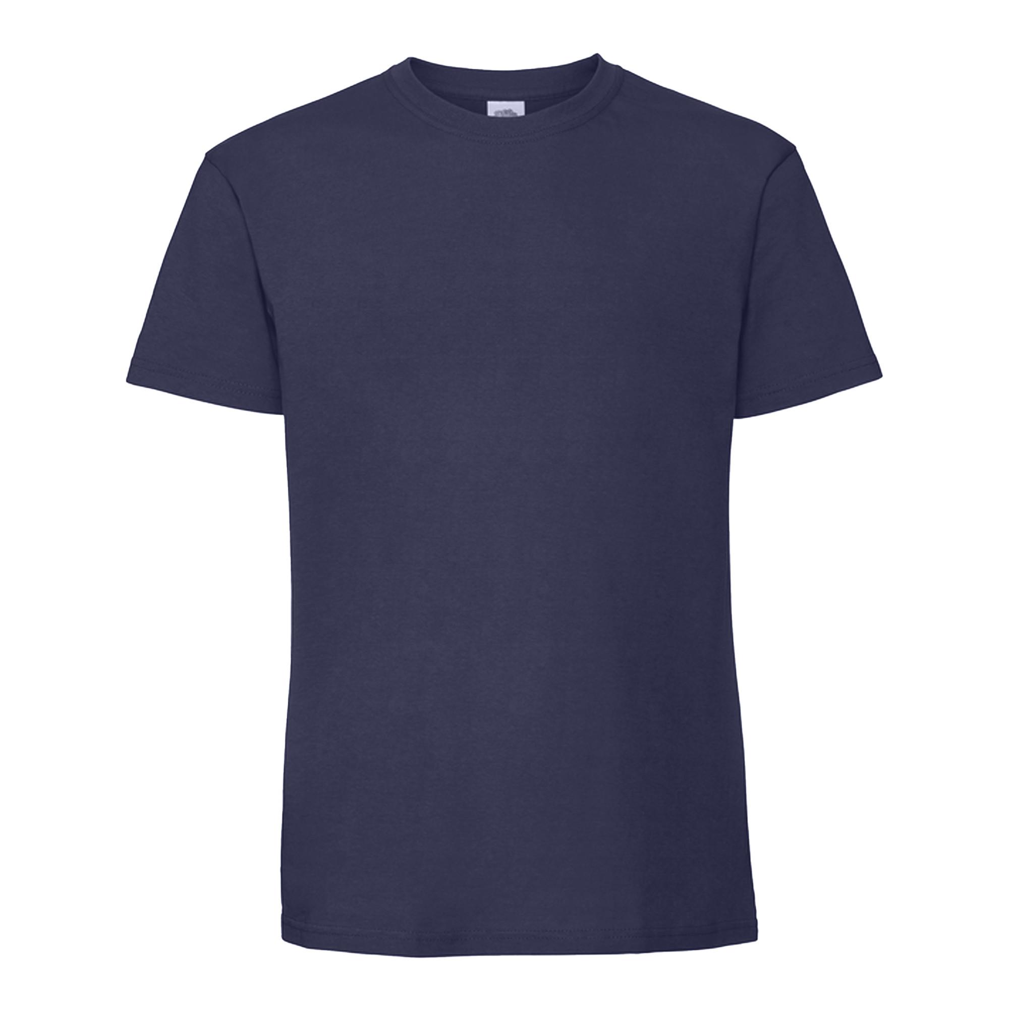 Image of Iconic Premium Tshirt Herren Marine 4XL