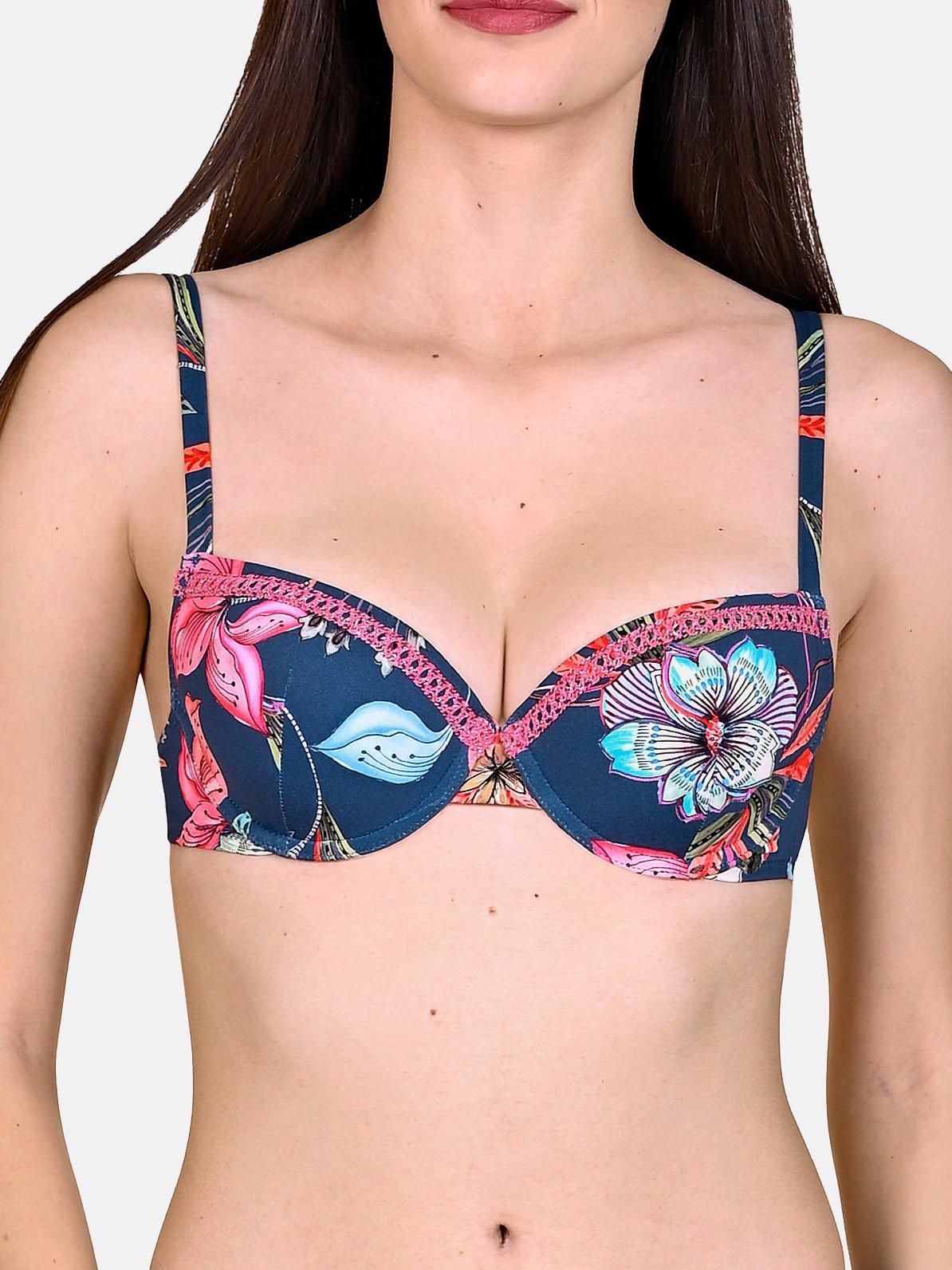 Image of Bikini-oberteil Vorgeformt Jamaica Damen Blau B/38