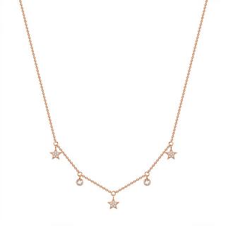 Eastside  Femme Collier en acier inoxydé Étoilé 