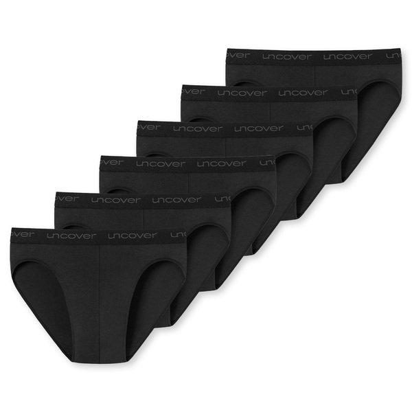 Image of 6er Pack Basic - Rio Slip Unterhose Herren Schwarz S