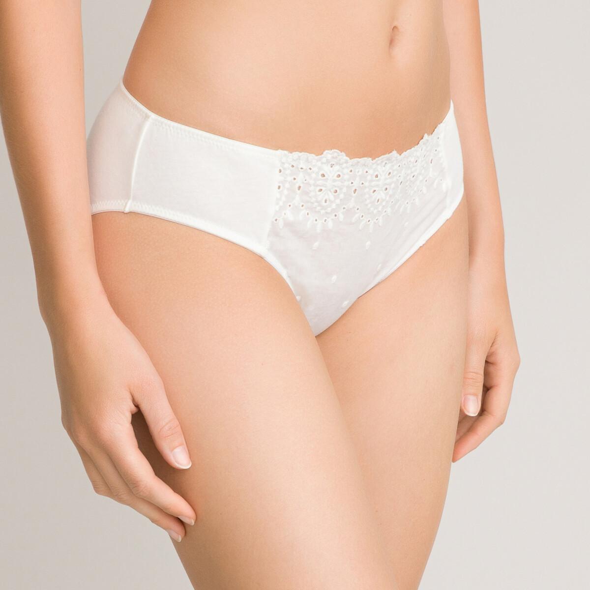 La Redoute Collections  Slip en coton brodé Hilea 