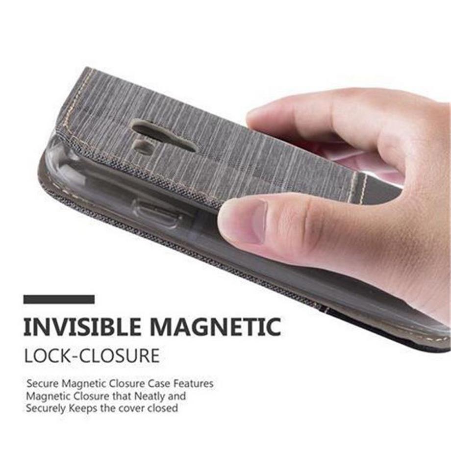 Cadorabo  Housse compatible avec Samsung Galaxy S3 MINI - Coque de protection avec fermeture magnétique, fonction de support et compartiment pour carte 