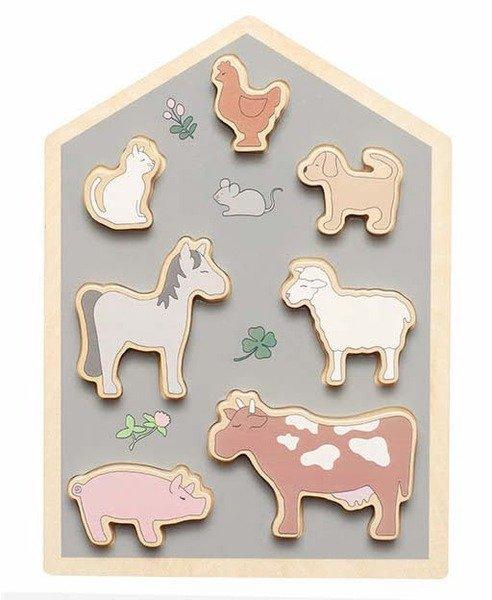 Image of JABADABADO Puzzle Bauernhoftiere T279 29x21x1cm