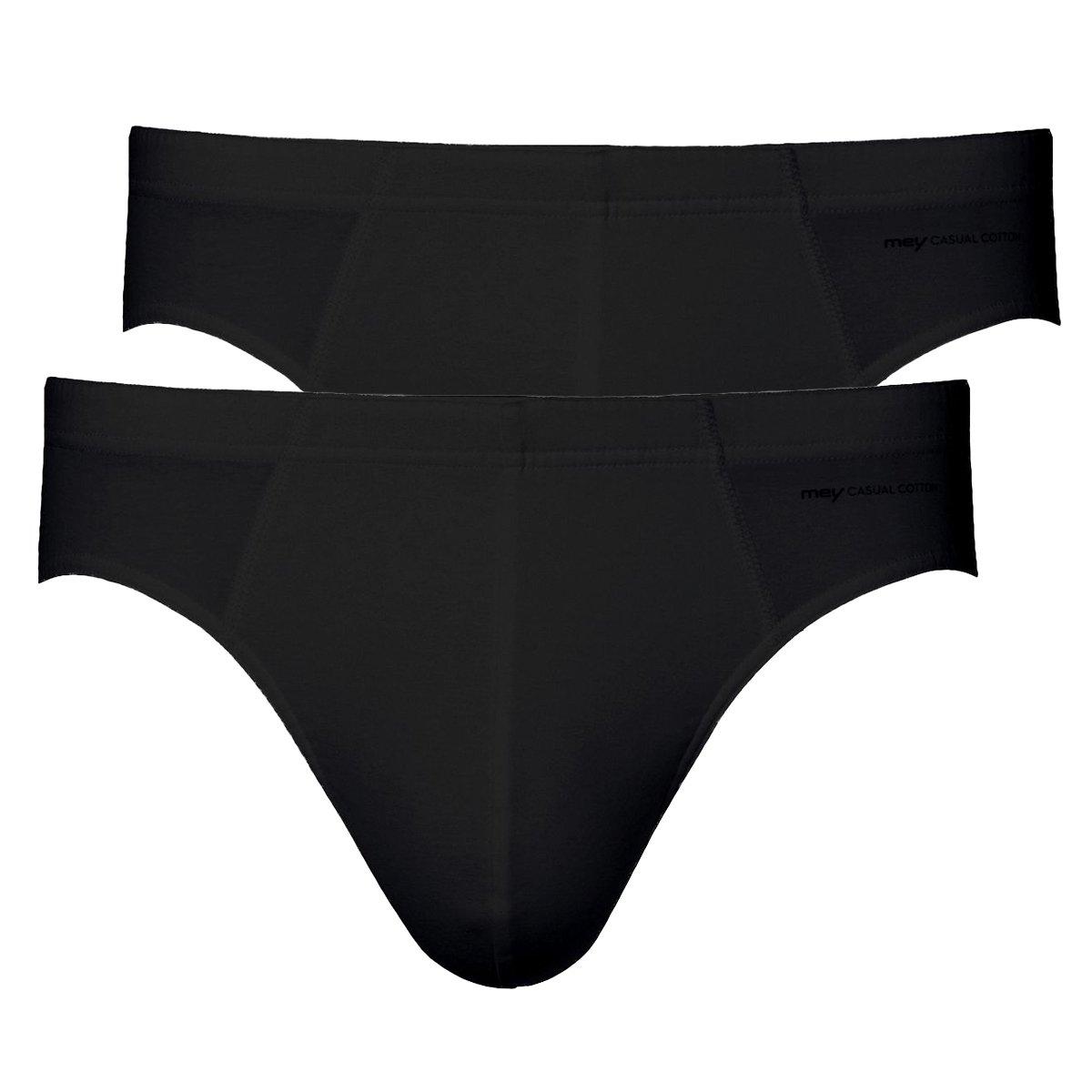Image of 2er Pack Casual Cotton - Slip Unterhose Herren Schwarz M