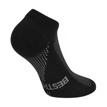 Sneakersocke Sport - Schwarz