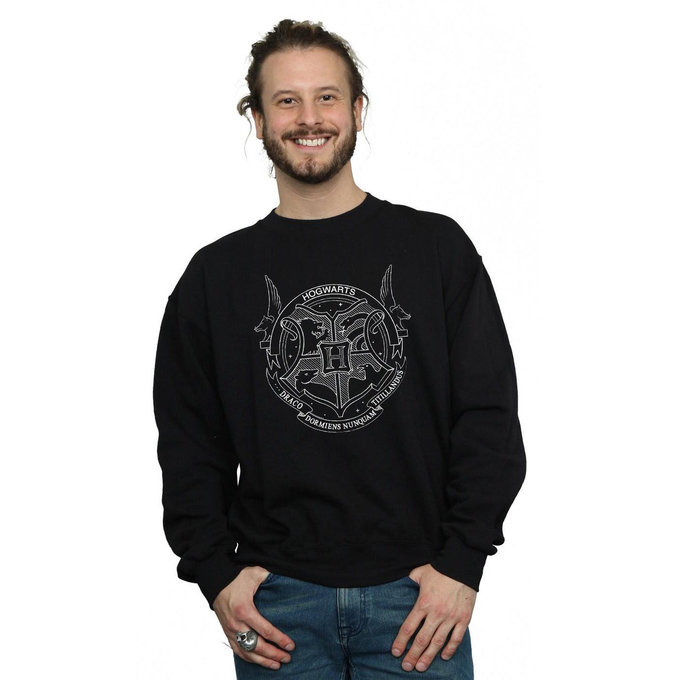 Harry Potter  Sweatshirt en coton à sceau de Poudlard 