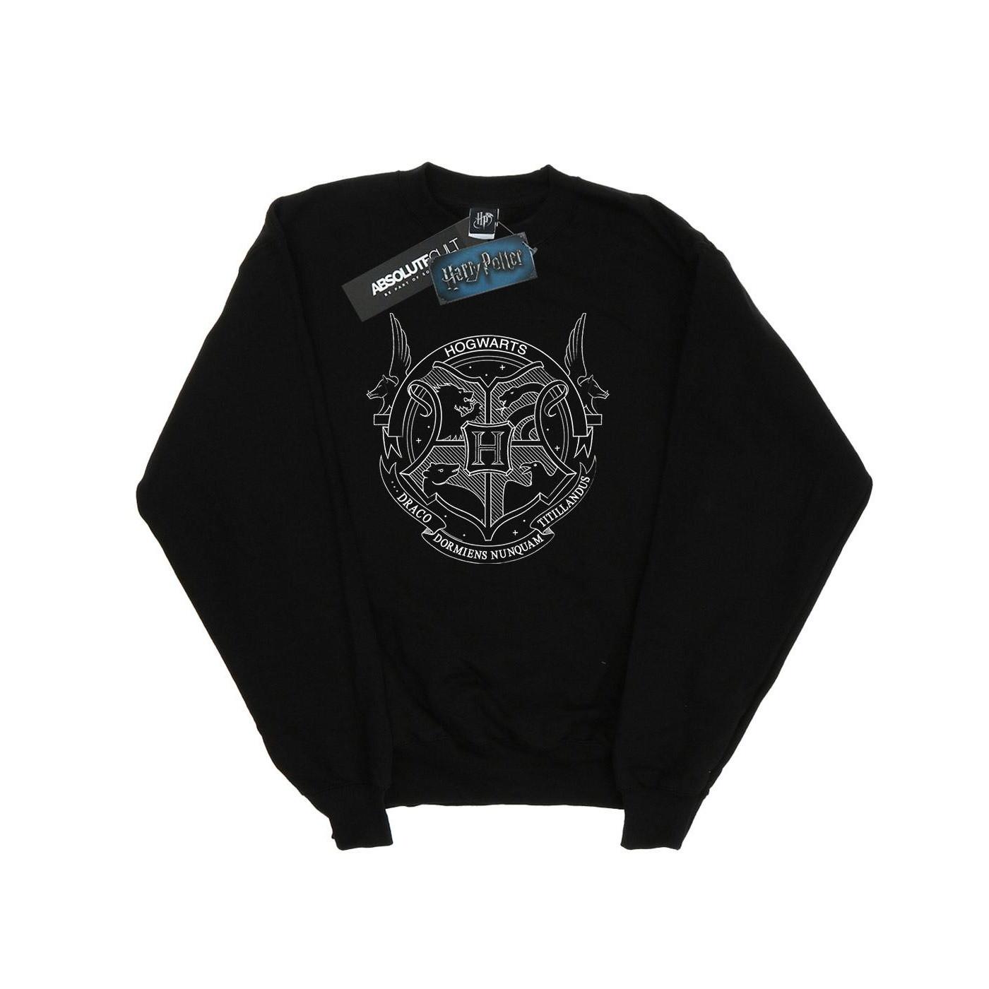 Harry Potter  Sweatshirt en coton à sceau de Poudlard 