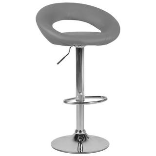 Beliani Lot de 2 tabourets de bar en Cuir PU Moderne PEORIA  